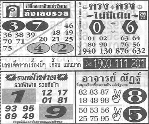 หวยเด็ด คลังเลขรวย