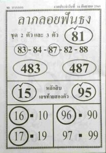 หวยเด็ด หวยลาภลอยฟันธง16-9-65