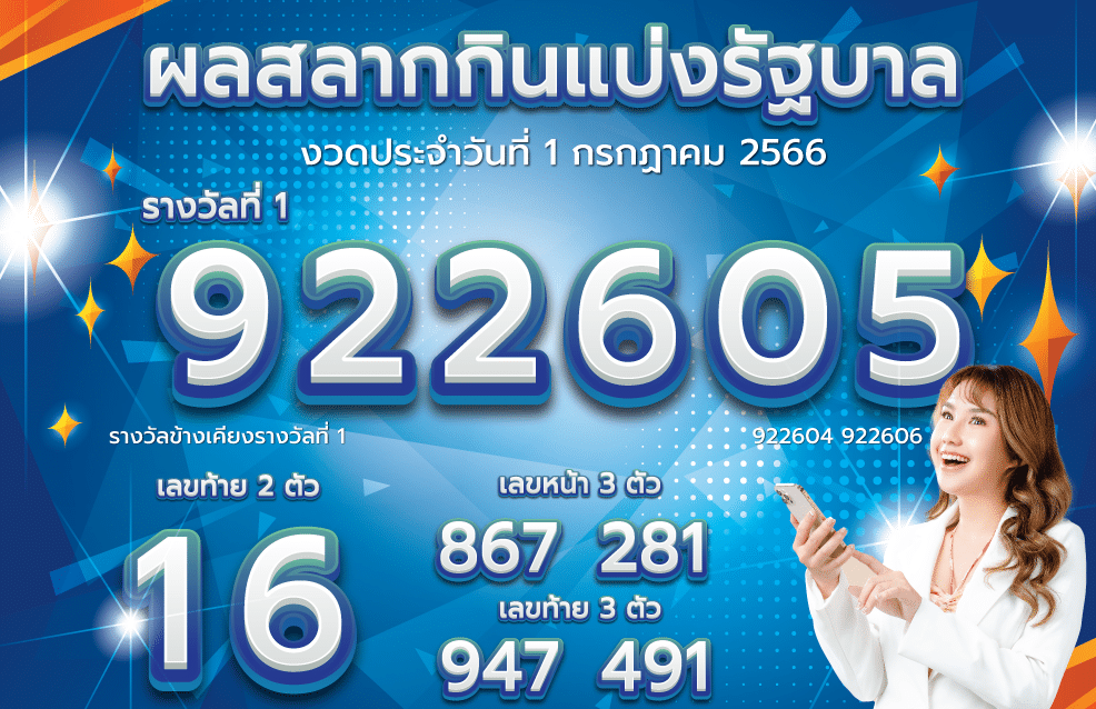 ตรวจหวย 1-7-66