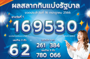 ตรวจหวย 16-7-66