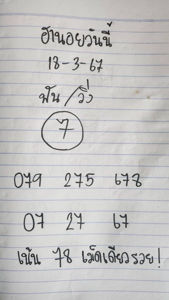 ฮานอยวันนี้ 18-3-67