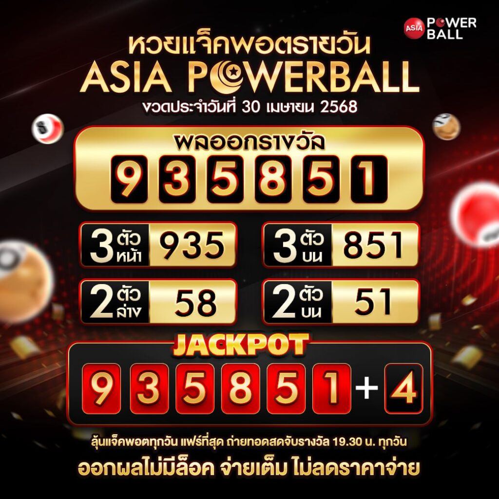 เอเชียพาวเวอร์บอล 30-04-68