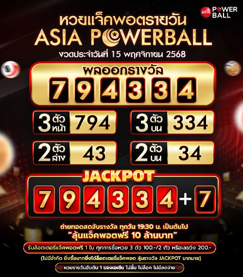 เอเชียพาวเวอร์บอล 15-11-68